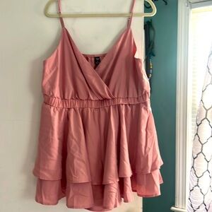 Cute pink romper!